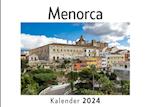 Menorca (Wandkalender 2024, Kalender DIN A4 quer, Monatskalender im Querformat mit Kalendarium, Das perfekte Geschenk)