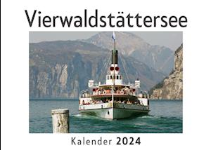 Vierwaldstättersee (Wandkalender 2024, Kalender DIN A4 quer, Monatskalender im Querformat mit Kalendarium, Das perfekte Geschenk)