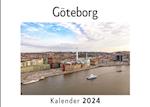 Göteborg (Wandkalender 2024, Kalender DIN A4 quer, Monatskalender im Querformat mit Kalendarium, Das perfekte Geschenk)