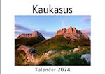 Kaukasus (Wandkalender 2024, Kalender DIN A4 quer, Monatskalender im Querformat mit Kalendarium, Das perfekte Geschenk)