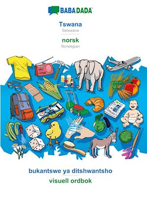 BABADADA, Tswana - norsk, bukantswe ya ditshwantsho - visuell ordbok