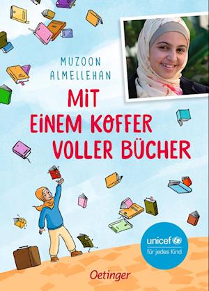 Mit einem Koffer voller Bücher