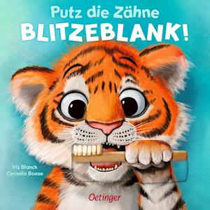 Putz die Zähne blitzeblank!