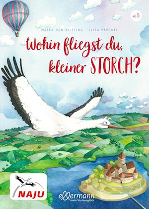 Wohin fliegst du, kleiner Storch?