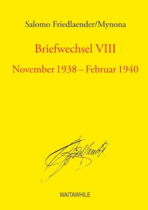 Briefwechsel VIII