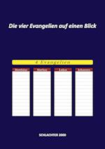 Die vier Evangelien auf einen Blick