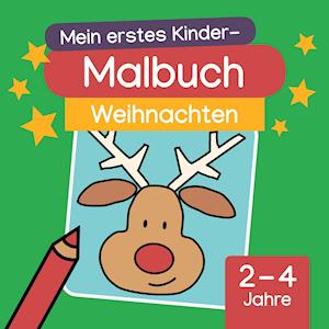 Mein erstes Kinder-Malbuch: Weihnachten