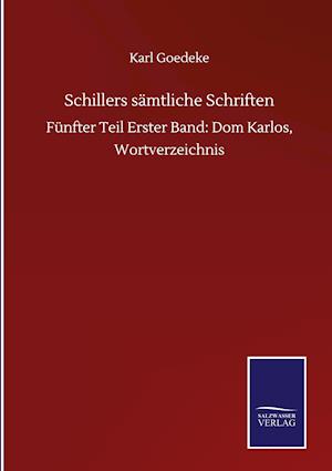 Schillers sämtliche Schriften