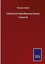 Critical and Miscellaneous Essays