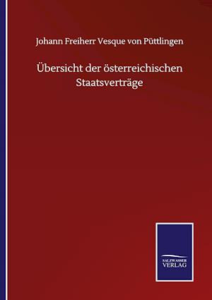 Übersicht der österreichischen Staatsverträge