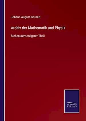 Archiv der Mathematik und Physik