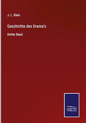 Geschichte des Drama's