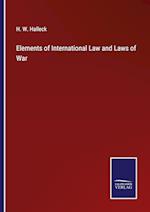 Elements of International Law and Laws of War