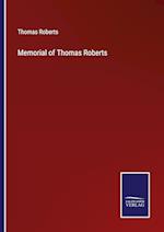 Memorial of Thomas Roberts