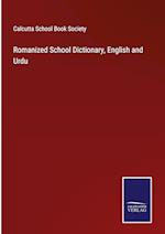 Romanized School Dictionary, English and Urdu