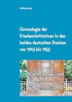 Chronologie der Friedensinitiativen in den beiden deutschen Staaten von 1945 bis 1955