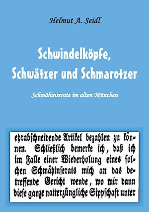 Schwindelköpfe,  Schwätzer und Schmarotzer