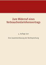 Zum Widerruf eines Verbraucherdarlehensvertrags