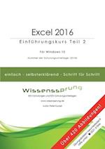 Excel 2016 - Einführungskurs Teil 2