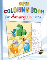 Super Coloring Book for Am@ng.us Fans