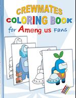Crewmates Coloring Book for Am@ng.us Fans