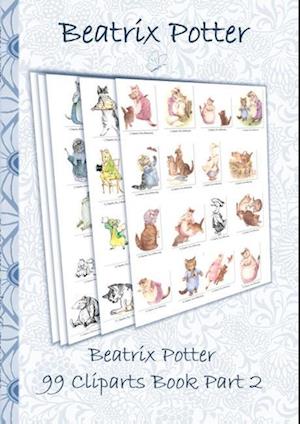 Beatrix Potter 99 Cliparts Book Part 2 ( Peter Rabbit )