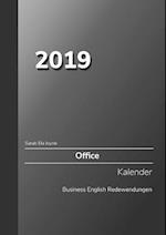 2019 Sarah Ela Joyne Office Kalender Business English Redewendungen