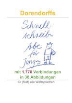 Dorendorffs Schnellschreib-Abc für Jungs mit 1.770 Verbindungen