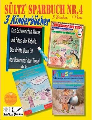 Sültz' Sparbuch Nr.4 - 3 Kinderbücher