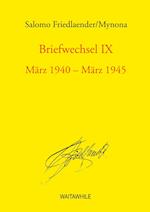 Briefwechsel IX