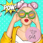 Pop Art Coloring Book for Girls