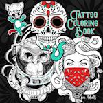 Tattoo Coloring Book for Adults