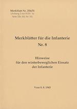 Merkblatt Nr. 25b/31 Hinweise für den winterbeweglichen Einsatz der Infanterie