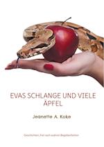 Evas Schlange und viele Äpfel