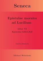 Seneca - Epistulae morales ad Lucilium - Liber VI Epistulae LIII-LXII