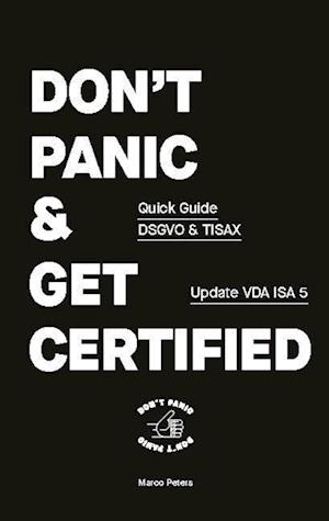 Don´t Panic and Get Certified