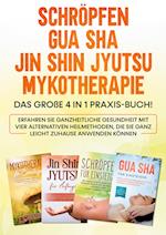 Schröpfen | Gua Sha | Jin Shin Jyutsu | Mykotherapie: Das große 4 in 1 Praxis-Buch! Erfahren Sie ganzheitliche Gesundheit mit vier alternativen Heilmethoden, die Sie ganz leicht zuhause anwenden können