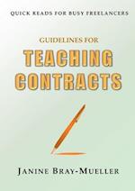 Guidelines for Teaching Contracts
