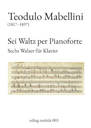 Sei Waltz per Pianoforte