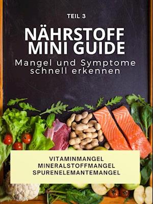 JAMES  "NÄHRSTOFF MINI GUIDE"  1.Vitamine 2.Mineralstoffe 3.Spurenelemente  MANGEL VS SYMPTOME