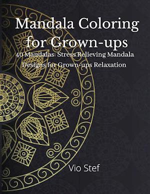 Mandala coloring for Grown-ups