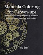 Mandala coloring for Grown-ups