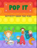 Pop It Activity  Book For Kids