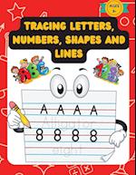 Tracing Letters, Numbers, Shapes And Lines