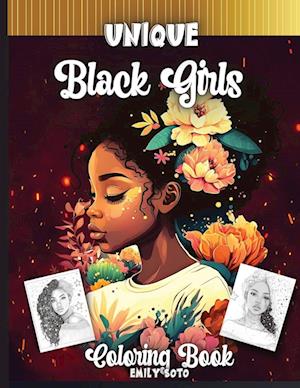 Unique Black Girls Coloring Book