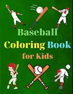 Baseball Coloring Book for Kids