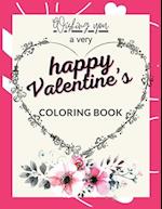 Wishing You a Very Happy Valentine's Coloring Book