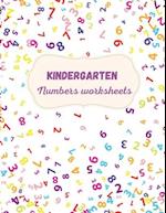 Kindergarten Numbers Worksheets