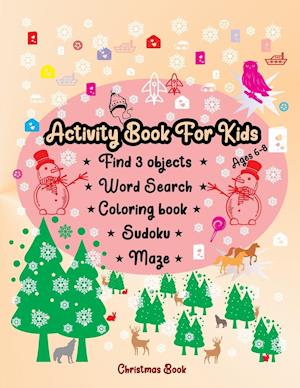 Activity book for kids ages 6-8