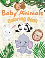 Baby Animals Coloring Book